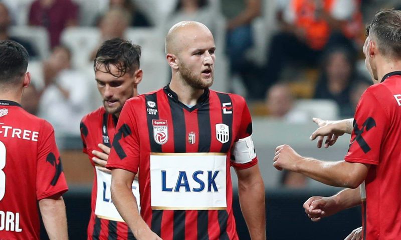 LASK worstelt, maar trekt in blessuretijd toch drie punten over de streep Afbeelding: LASK worstelt, maar trekt in blessuretijd toch drie punten over de streep