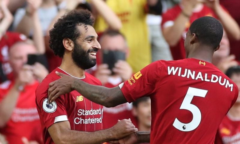 Koploper Liverpool schudt Arsenal probleemloos van zich af en blijft foutloos Afbeelding: Koploper Liverpool schudt Arsenal probleemloos van zich af en blijft foutloos