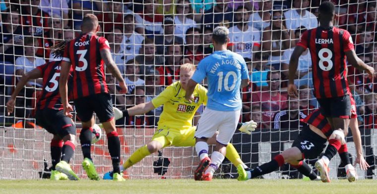 Fabelachtige vrije trap kan Manchester City niet deren in Bournemouth