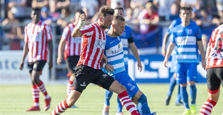Sparta speelt gelijk in Zwolle en laat unieke kans op koppositie schieten