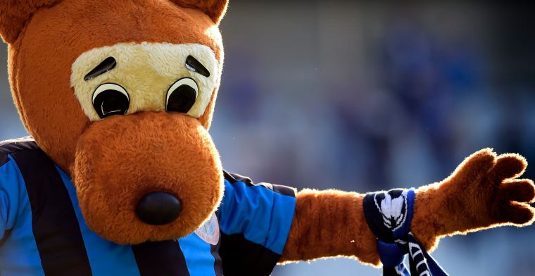 Club Brugge speelt niet, mascottes crashen daarom maar huwelijk