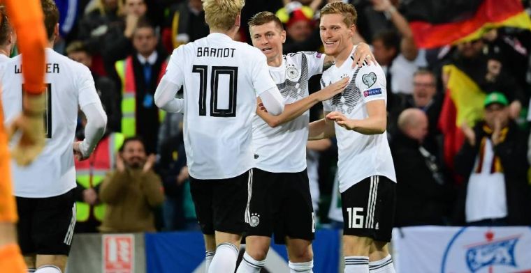 Duitsland heeft weer wat lucht na zege bij Noord-Ierland, De Bruyne steelt de show