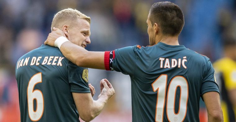 Streep door Van de Beek bij Ajax: 'We willen niet dat het in herhaling valt'