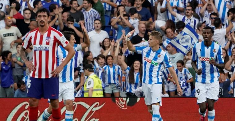 Odegaard bezorgt Atlético eerste nederlaag, Mertens matchwinnaar bij Napoli