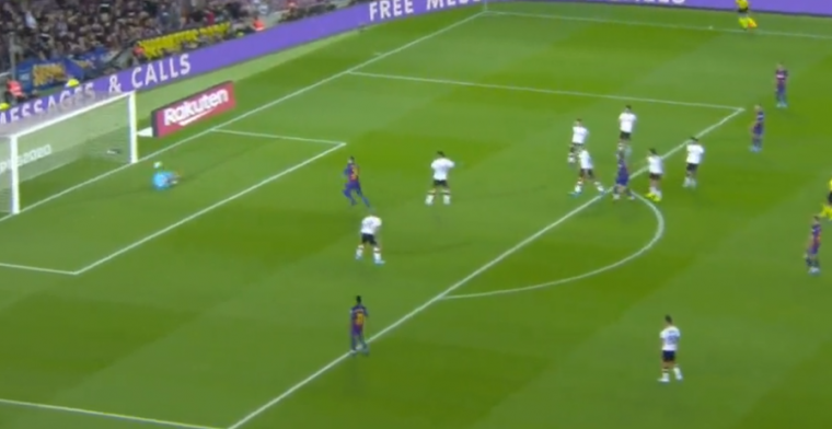 GOAL: Barça neemt afstand van Valencia na pijnlijke ketser Cillessen