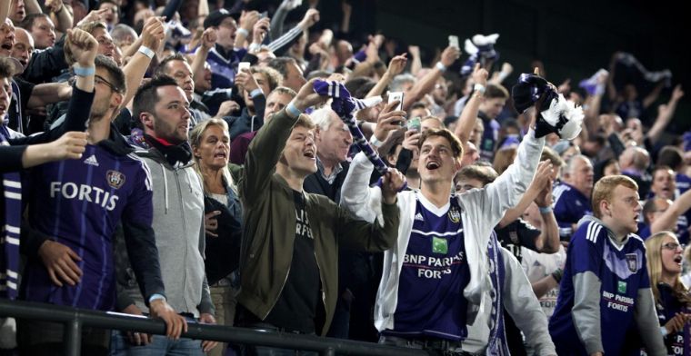 Ik vond de supporters van Anderlecht echt fantastisch