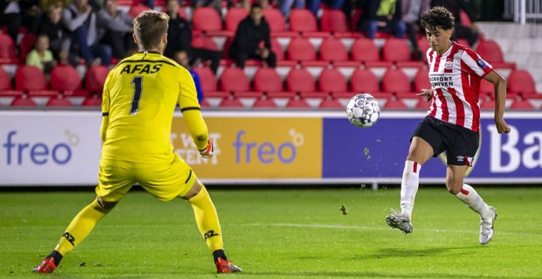 Amerikaanse Jong PSV-held: 'De fysio liet het aan mij over, ik wilde graag spelen'