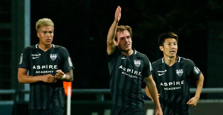 Zulte Waregem pakt met tien man punt tegen KAS Eupen