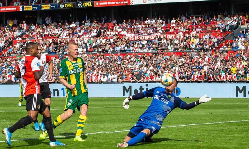Feyenoord houdt ternauwernood stand tegen ADO na curieuze eigen doelpunten Afbeelding: Feyenoord houdt ternauwernood stand tegen ADO na curieuze eigen doelpunten