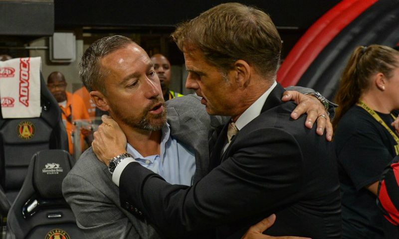 De Boer wordt verrast door Room en de zijnen: nummer voorlaatst stunt in Atlanta Afbeelding: De Boer wordt verrast door Room en de zijnen: nummer voorlaatst stunt in Atlanta