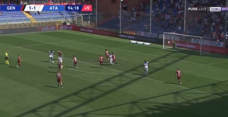 GOAL: Castagne en Malinovskyi zien Zapata match beslissen met kanonskogel