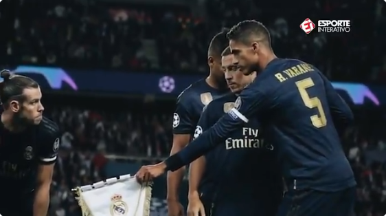 Merkwaardige beelden: verbaasde Bale weigert Real Madrid-vaantje