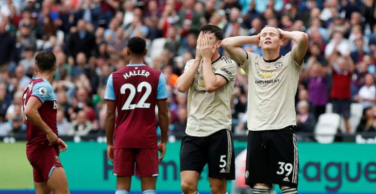 West Ham United deelt harde tik uit en wint van zwak Manchester United