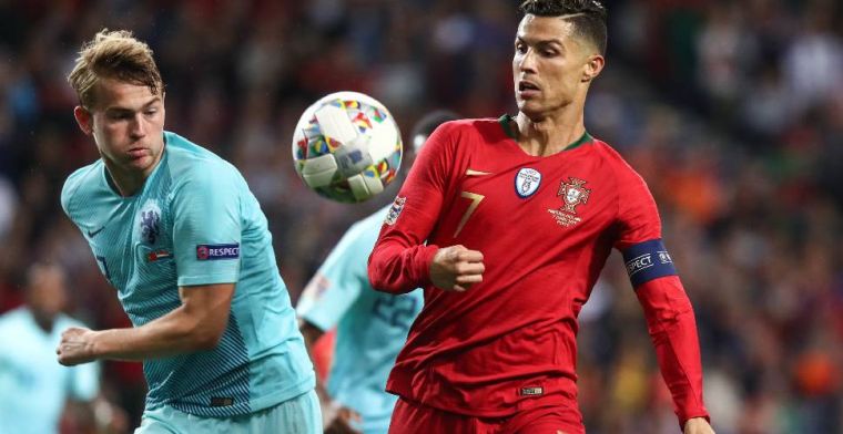 Ronaldo vindt De Ligt de beste ter wereld en zet De Jong op twee