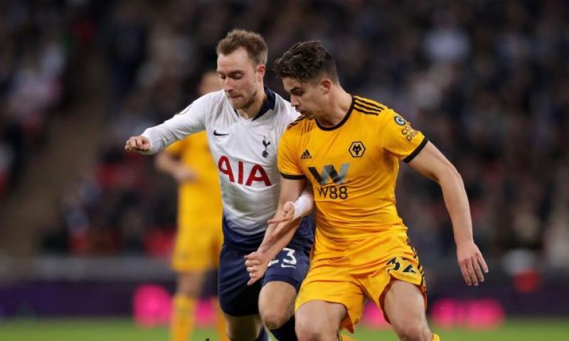 Tottenham wint met een man minder, Dendoncker pakt met Wolves de drie punten Afbeelding: Tottenham wint met een man minder, Dendoncker pakt met Wolves de drie punten