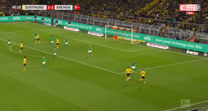 GOAL: Pre-assist van Witsel, Hazard met de echte assist en het doelpunt van Reus