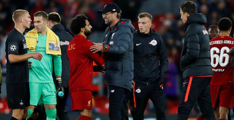 Klopp over viralvideo van Salzburg-collega: 'Als Liverpool dat doet, vertrek ik'