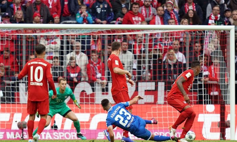Hoffenheim stunt tegen Bayern, Dortmund-Belgen slikken late gelijkmaker Afbeelding: Hoffenheim stunt tegen Bayern, Dortmund-Belgen slikken late gelijkmaker