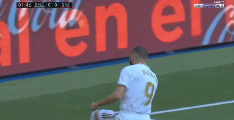 Assist voor de fijnproever: buitenkantje links van Bale op maat voor Benzema