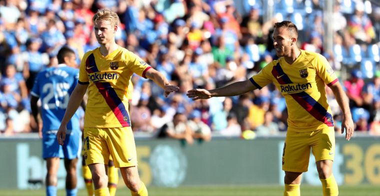 Grote concurrentie op Barça-middenveld: 'Frenkie brengt veel en geeft dynamiek'