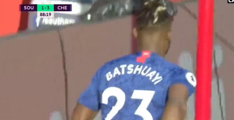 GOAL! Batshuayi doet de netten trillen op geniaal aangeven van Pulisic!