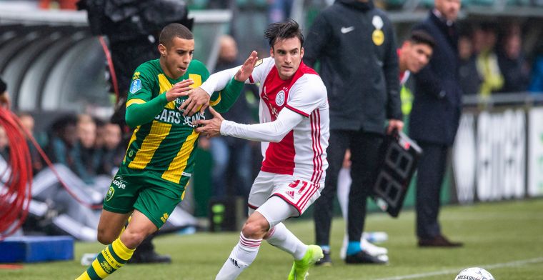 Ziyech, Labyad en Tagliafico geven shirt aan ADO-invaller: Je bent vrienden