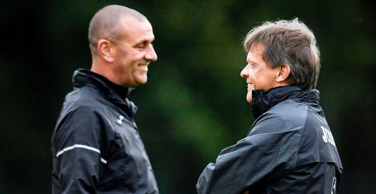 Vercauteren geeft eerste training bij Anderlecht, Vanden Borre meteen present