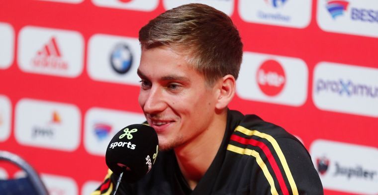 Van der Elst looft Praet: Belangrijk dat hij kansen krijgt bij de Rode Duivels