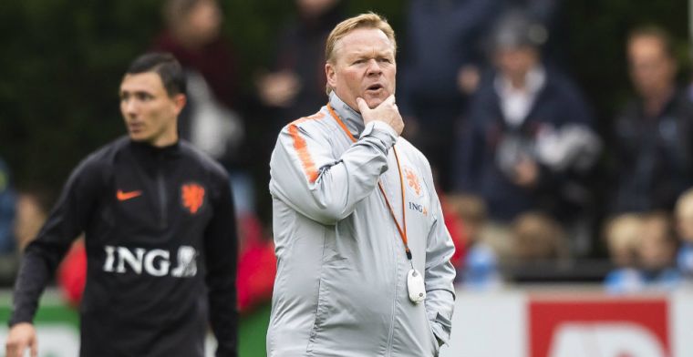 Koeman moet kiezen: 'Als ik met hem start kan ik zijn kwaliteit niet meer brengen'