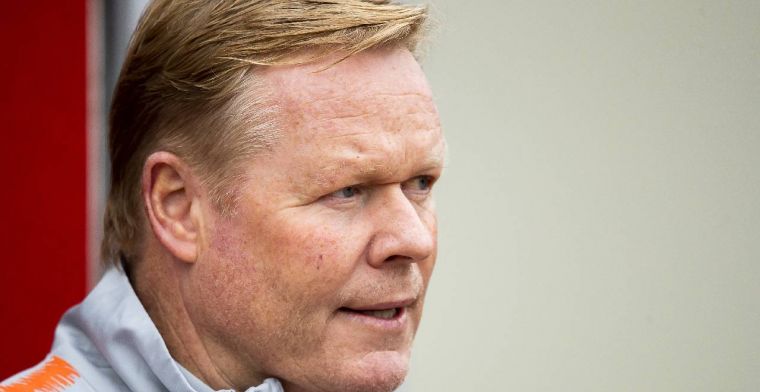 Koeman legt keuze uit: 'Van de Beek is iemand die weggaat, moeten we niet hebben'