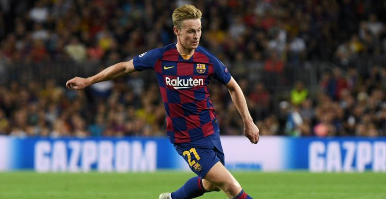 'Fysiek wonder' De Jong bij Barça: 'Zou deel kunnen nemen aan Olympische Spelen'