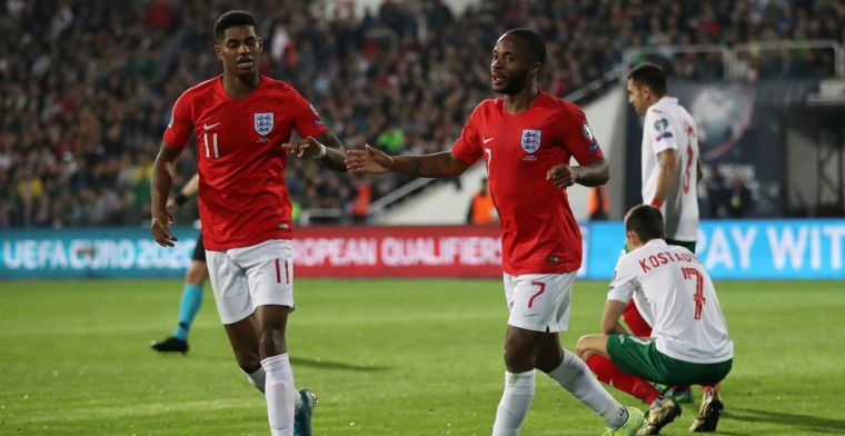 Sterling reageert op Bulgaarse 'idioten' en bondscoach: 'Denk het niet, chef'