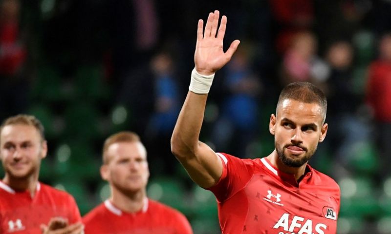 Interlanddebuut in Stadio Olimpico voor AZ'er: Afbeelding: Interlanddebuut in Stadio Olimpico voor AZ'er: