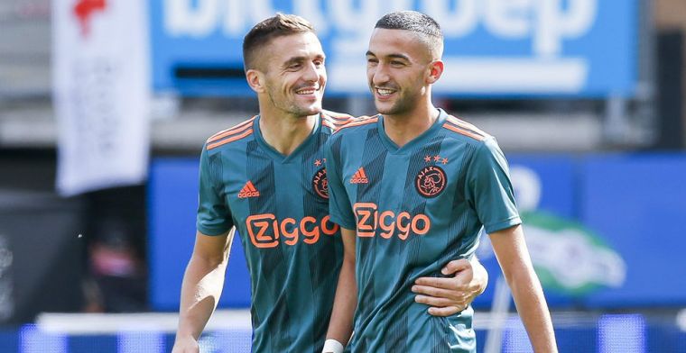Ziyech weerlegt 'complete bullshit' bij Ajax: Echt geen idee hoe dat kan