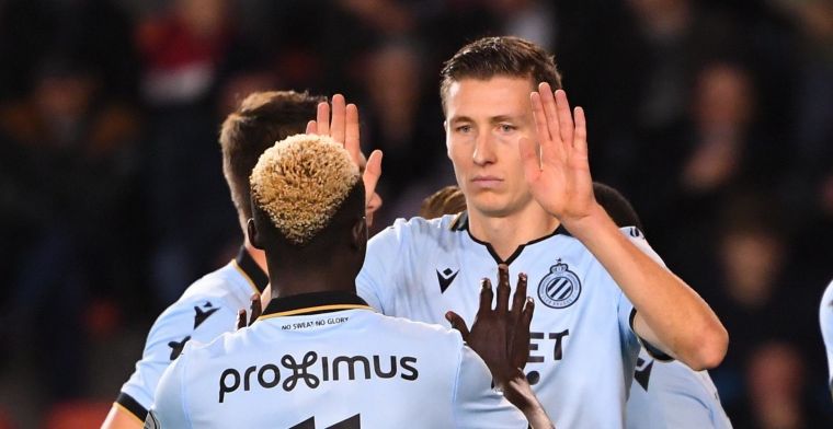 Club Brugge heeft aan één geldig doelpunt voldoende om Moeskroen te verslaan