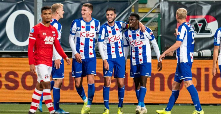 Heerenveen doet het met hoekschoppen, verrast AZ in Den Haag en haalt drie op rij