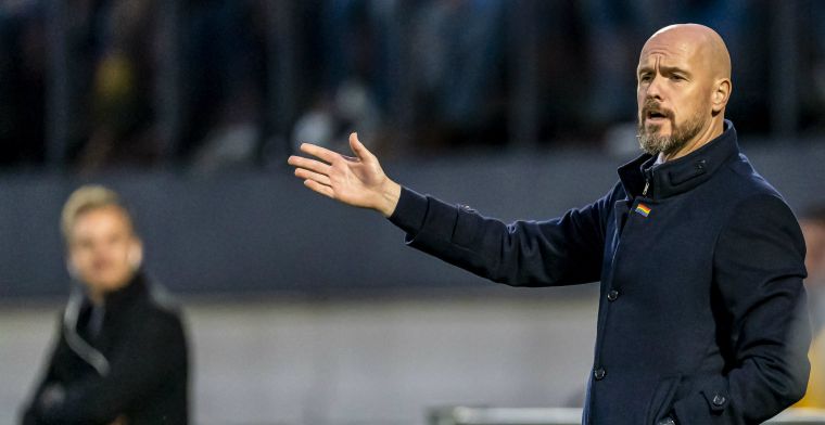 Ten Hag kraakt 'bv'tjes' van 'heel zwak' Ajax: Laten we er niet omheen draaien