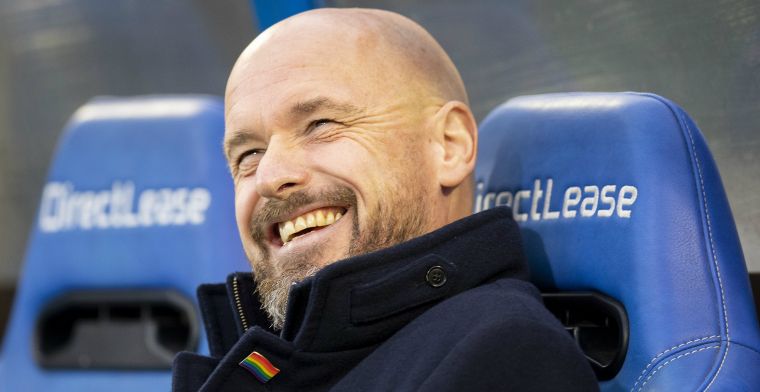 Ten Hag zoekt culttrainer op: We hebben heerlijk over voetbal zitten lullen