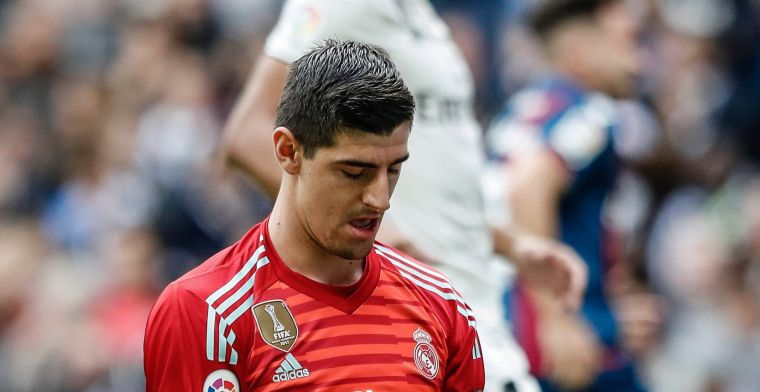 Courtois opnieuw neergesabeld: 'Geen grote fout, maar het bloeden gaat verder'