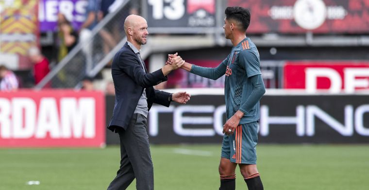 Ten Hag niet zeker over positie aanwinst: 'Op middenveld speelt hij uitstekend'