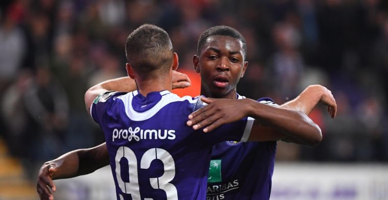 Kana scoort voor Anderlecht: Nu in lijst met Lukaku, Tielemans en Van Himst