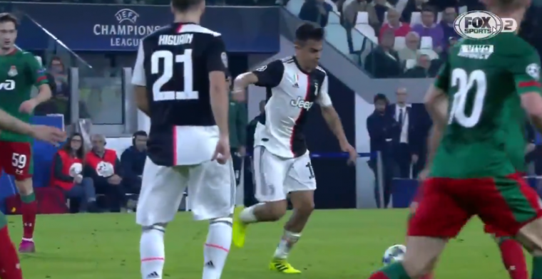 Juventus buigt achterstand razendsnel om: twee goals Dybala in twee minuten