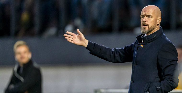Ten Hag waarschuwt Ajax: 'Heel goed aan de bal zijn en daar niet in meegaan'
