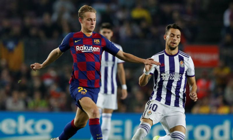 Spaanse media wederom lyrisch over spel De Jong: 'Hij is dé totale middenvelder' Afbeelding: Spaanse media wederom lyrisch over spel De Jong: 'Hij is dé totale middenvelder'