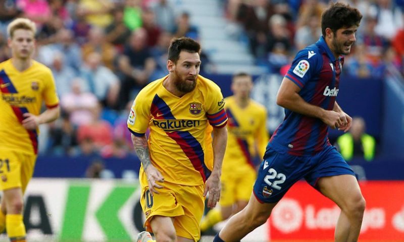 Barça wordt in zeven doldwaze minuten overlopen en zet koppositie op het spel Afbeelding: Barça wordt in zeven doldwaze minuten overlopen en zet koppositie op het spel