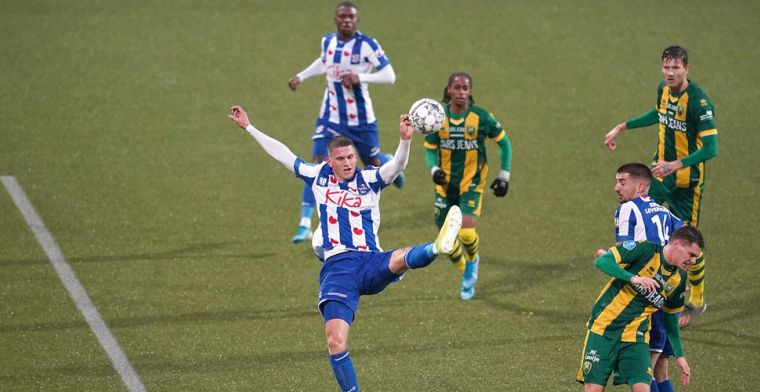 ADO geeft het in Haags Kwartiertje weg tegen Heerenveen, maar boekt terreinwinst