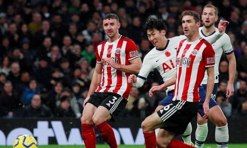 Dramatisch Tottenham wint ondanks hulp van VAR thuis niet van Sheffield United Afbeelding: Dramatisch Tottenham wint ondanks hulp van VAR thuis niet van Sheffield United