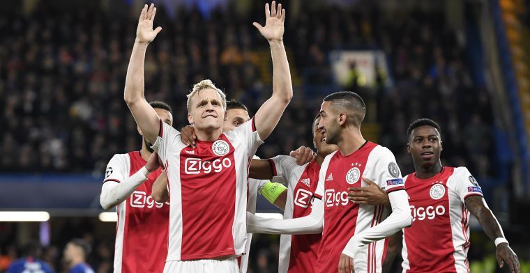 Van de Beek: Belangrijke spelers voor ons, maar die moeten we op kunnen vangen