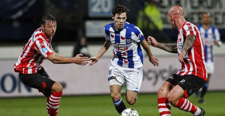 Sparta toch met lege handen weg uit Friesland na late dubbelslag van Ejuke