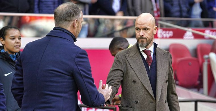 Ten Hag was niet zeker van zijn zaak: 'Maar wij lieten ze slecht spelen'